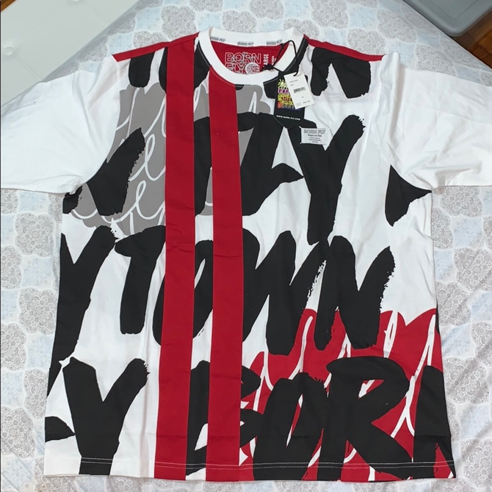 Born for design mens shirt
